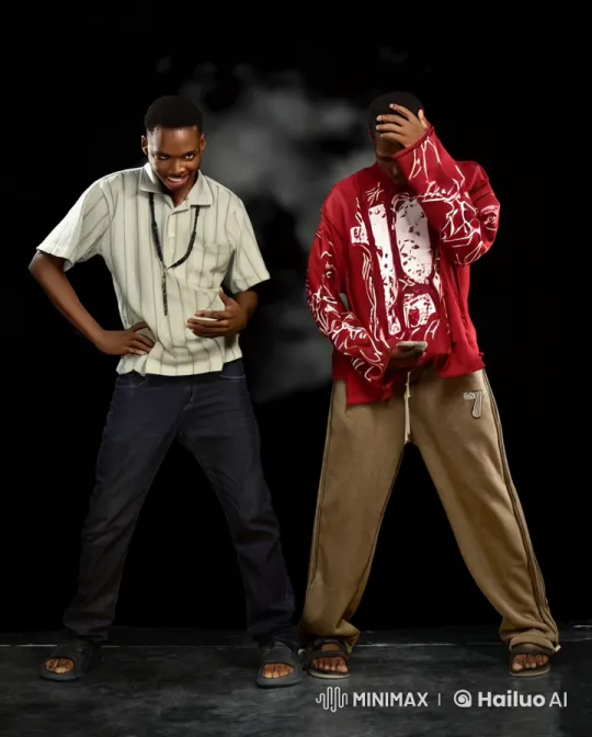 Choreographed Kung Fu Sparring Routine with Dramatic Effects – AI Generated Video | Hailuo AI