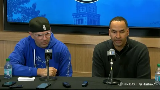 Dallas Mavericks Man Swings Club at Press Conference – AI Generated Video | Hailuo AI