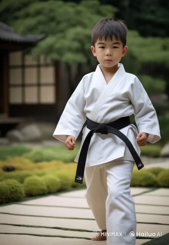Karate Kata Kanku Dai Demonstration – AI Generated Video | Hailuo AI