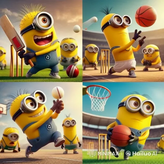 Vibrant Animated Sports Victory Celebration – AI Generated Video | Hailuo AI