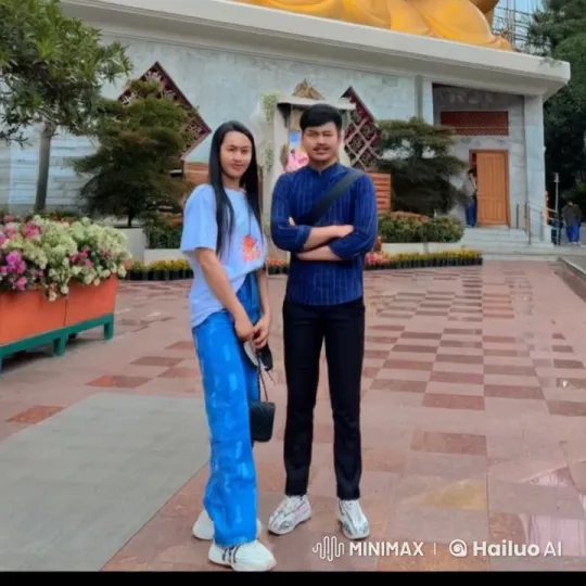 Dynamic Kungfu Display in Front of Ornate Building – AI Generated Video | Hailuo AI