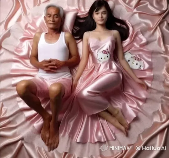 Intimate Affectionate Therapy Session with Silk Fabrics – AI Generated Video | Hailuo AI
