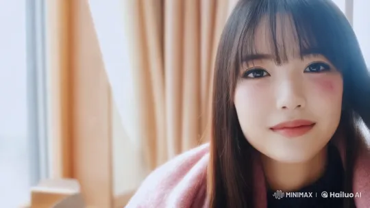 Affectionate Woman Expresses Love in Intimate Setting – AI Generated Video | Hailuo AI