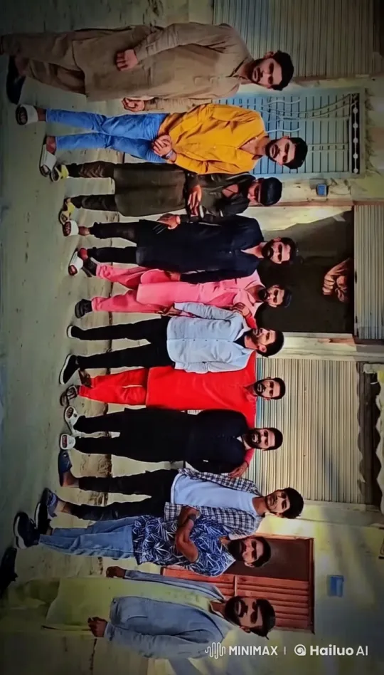 Group Portrait of Eleven Men in Diverse Attire – AI Generated Video | Hailuo AI
