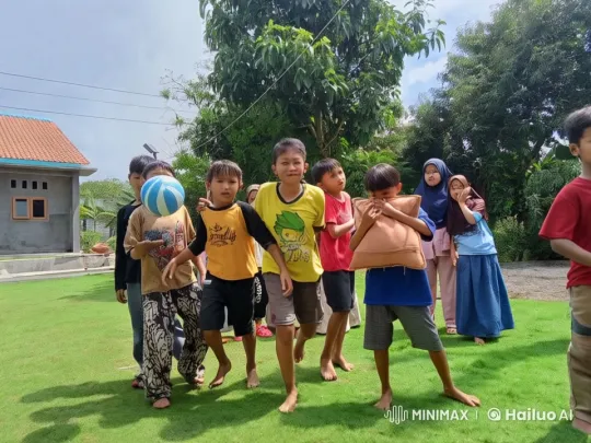 Children Play and Practice Kungfu in Outdoor Setting – AI Generated Video | Hailuo AI