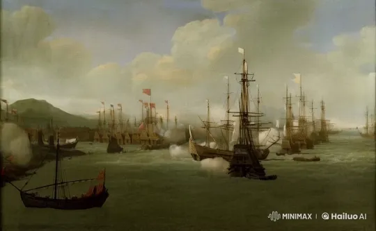 Captain Jack Sparrow's Dramatic Stride on Stormy Pirate Ship – AI Generated Video | Hailuo AI