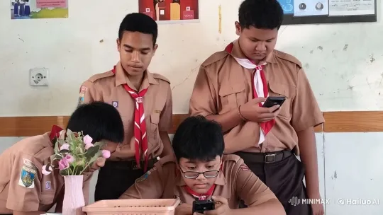 Schoolboys' Friendship and Camaraderie in Live2D Animation – AI Generated Video | Hailuo AI