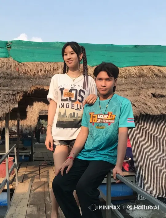 Boy and Girl Perform Martial Arts on Summer Bridge – AI Generated Video | Hailuo AI