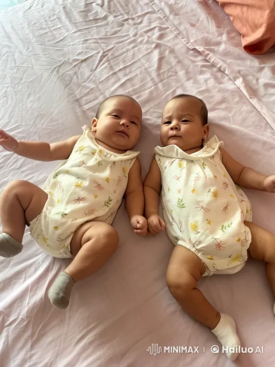 Playful Babies Fight Energetically in Live2D Animation – AI Generated Video | Hailuo AI