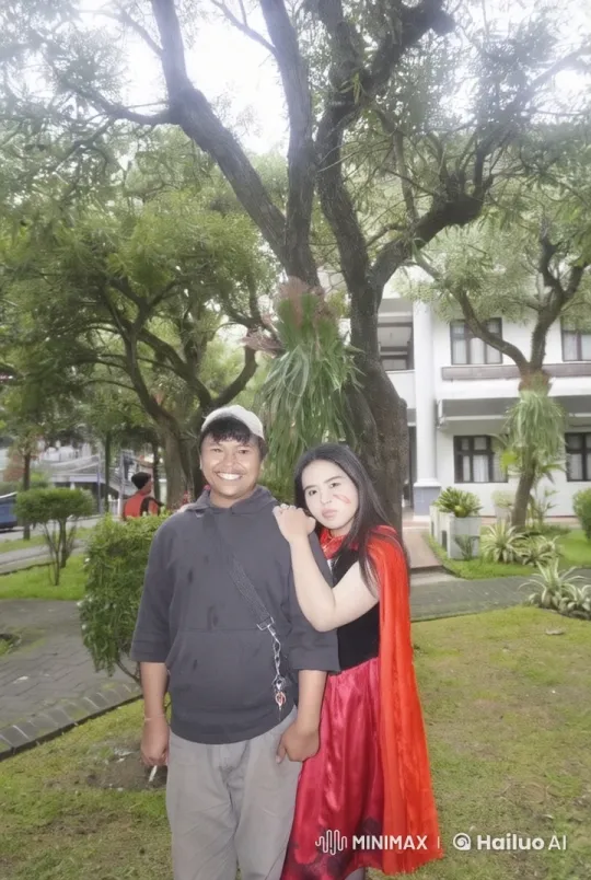 Live2D Animated Kungfu Fight in Serene Garden – AI Generated Video | Hailuo AI