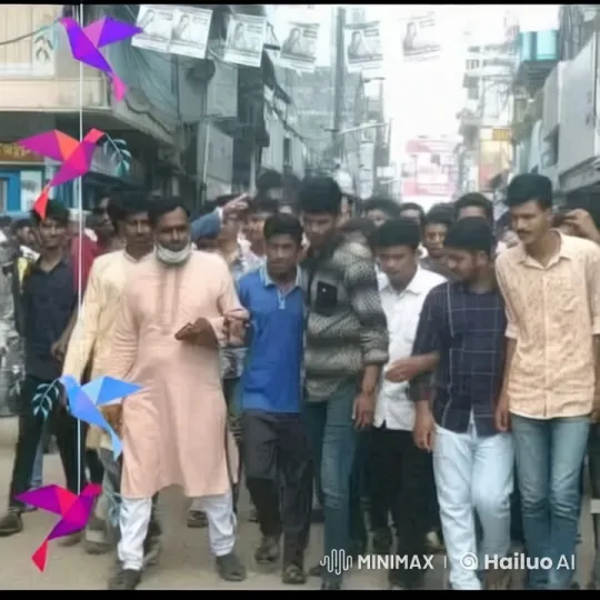 Vibrant Community Gathering in Urban Setting – AI Generated Video | Hailuo AI