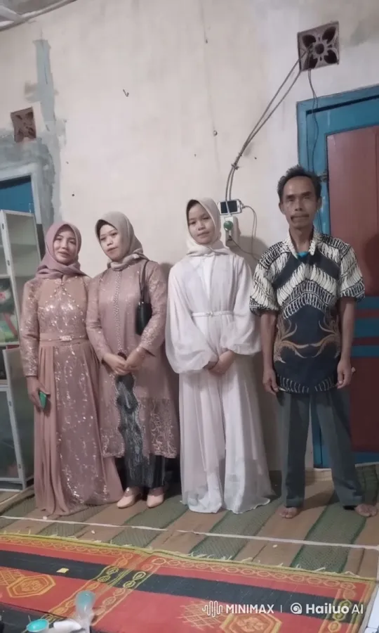 Traditional Attire Group Gathering in Beige Room – AI Generated Video | Hailuo AI