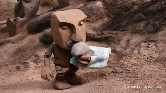 Linus van Pelt Reimagined in Monolithic Stop-Motion Animation – AI Generated Video | Hailuo AI