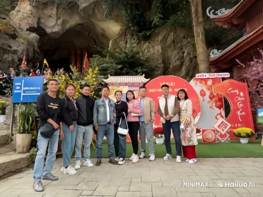 Martial Arts Display at Tam Thanh Temple – AI Generated Video | Hailuo AI
