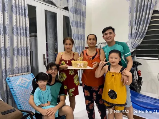 Family Kung Fu Showdown in Live2D Animated Home Setting – AI Generated Video | Hailuo AI