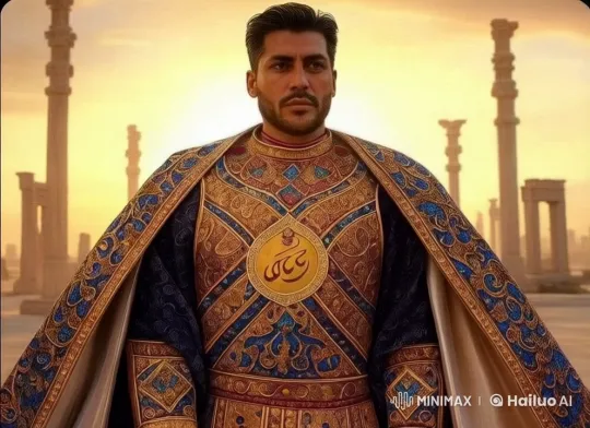 Ancient Iranian Hero: Epic Live2D Fantasy Landscape – AI Generated Video | Hailuo AI