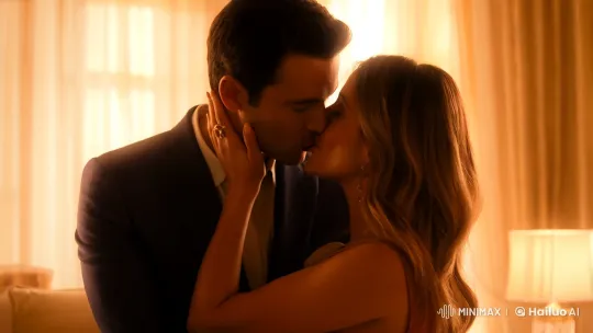 Intimate Embrace: A Study in Romantic Aesthetics – AI Generated Video | Hailuo AI