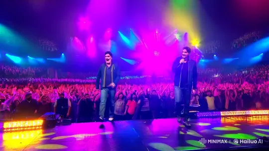 Virtual Concert: Gürses and Tayfur's 'Sensiz Olmaz' Performance – AI Generated Video | Hailuo AI