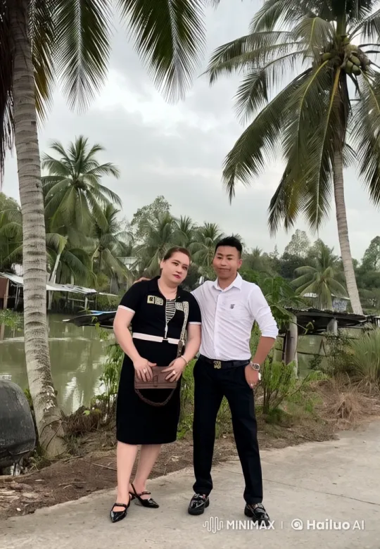 Couple Performing Kung Fu by Serene Waterway – AI Generated Video | Hailuo AI