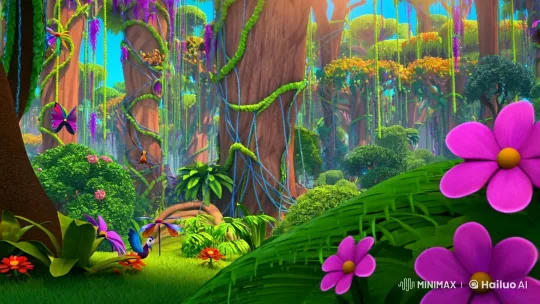 Baby Jaguar Explores Enchanted Jungle Adventure – AI Generated Video | Hailuo AI