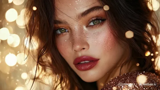 Asian Dominican Model's Glamorous Instagram Close-up – AI Generated Video | Hailuo AI