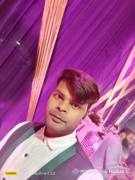 Live2D Animated Man in Festive Formal Setting – AI Generated Video | Hailuo AI