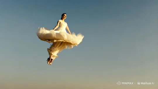 Graceful Aerial Ballet Captured with Urgency and Style – AI Generated Video | Hailuo AI