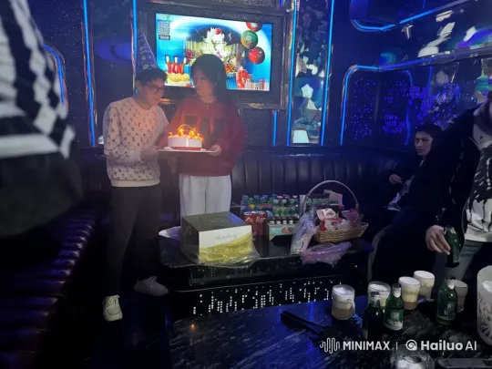 Neon-Lit Celebration with Dynamic Live2D Fight Scene – AI Generated Video | Hailuo AI