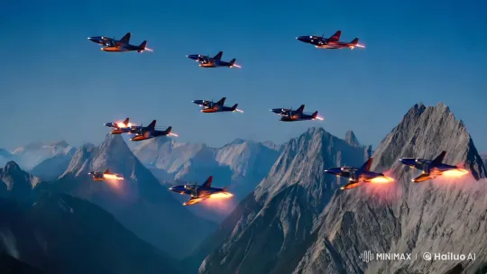 Aerial Ballet Over Mountains, Kraken's Fury at Sea, Griffin in Serene Forest – AI Generated Video | Hailuo AI