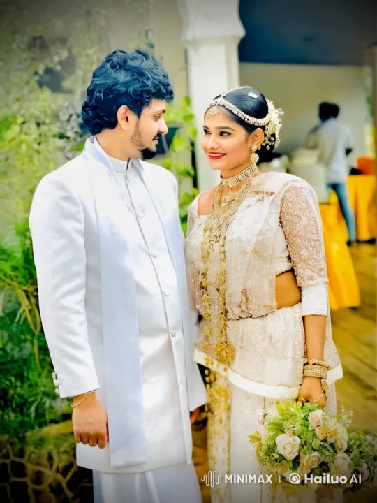 Traditional South Asian Couple Combines Wedding Elegance with Kungfu Mastery – AI Generated Video | Hailuo AI