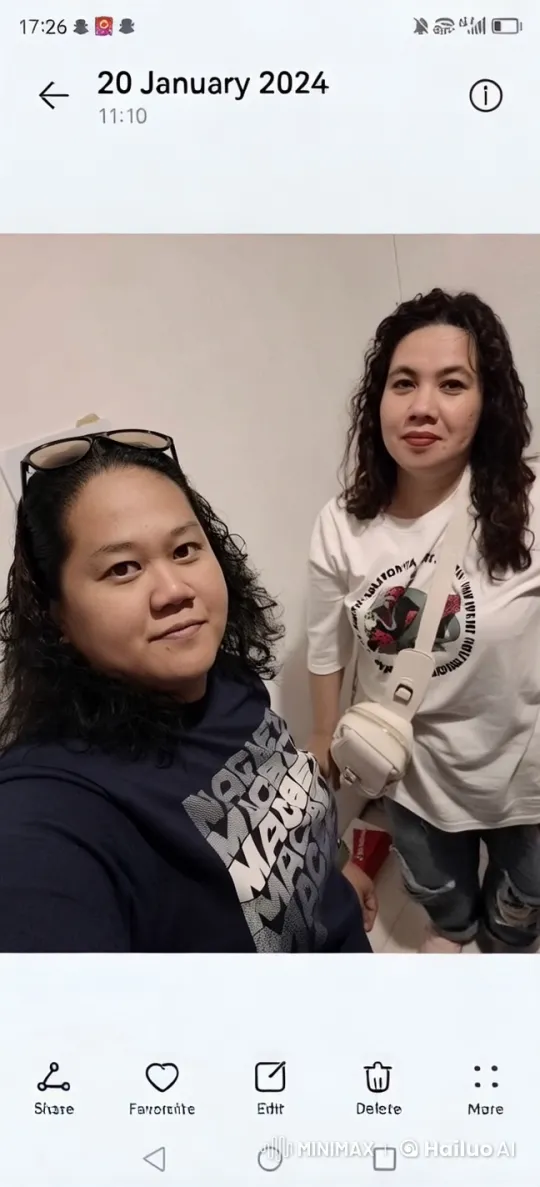 Live2D Video of Two Individuals in Casual Setting – AI Generated Video | Hailuo AI