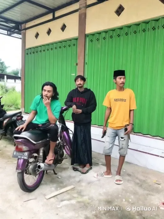 Three Friends Practicing Martial Arts Outside – AI Generated Video | Hailuo AI