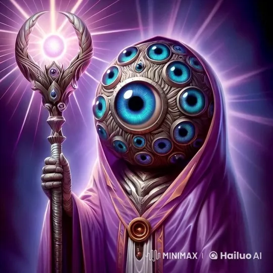 Omni-Observer Guides Seekers Through Cosmic Library of Knowledge – AI Generated Video | Hailuo AI