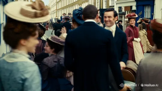 19th Century Women Grace High Street in Period Drama Scene – AI Generated Video | Hailuo AI