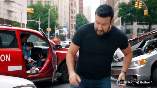 Good Samaritan Helps Victims in Car Accident – AI Generated Video | Hailuo AI