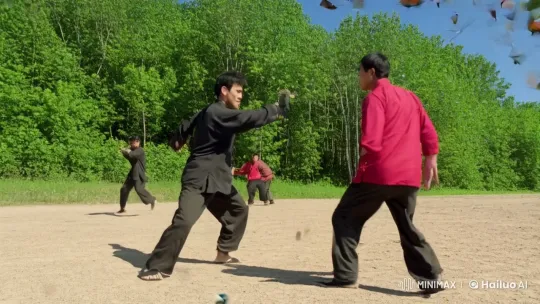 Kung Fu Combat: Jumping, Kicks, and Punches – AI Generated Video | Hailuo AI