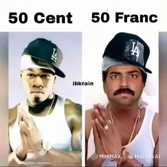 50 Cent and 50 Franc Impressive Kung Fu Duel – AI Generated Video | Hailuo AI