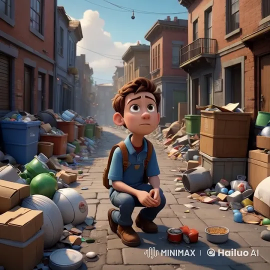 Valtim's Struggle in a Desolate Alleyway – AI Generated Video | Hailuo AI