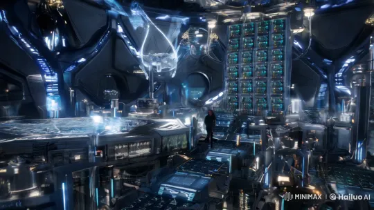 Samira's High-Tech Rebellion in the AI Data Center – AI Generated Video | Hailuo AI