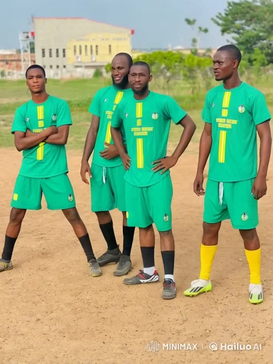 Kungfu Soccer Players Perform on Live2D Field – AI Generated Video | Hailuo AI