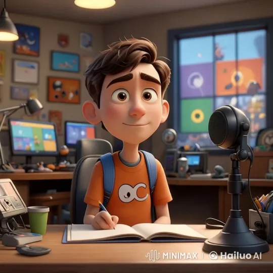 Young Office Boy Embarks on Ambitious Journey – AI Generated Video | Hailuo AI