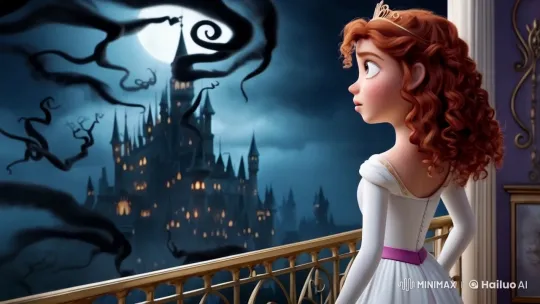 Princess Lora Observes a Cursed Kingdom – AI Generated Video | Hailuo AI
