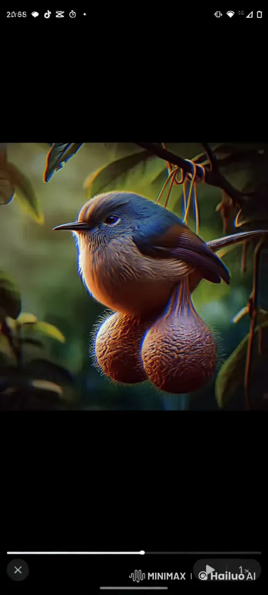 Bird's Flight Halted by Sudden Wall Encounter – AI Generated Video | Hailuo AI