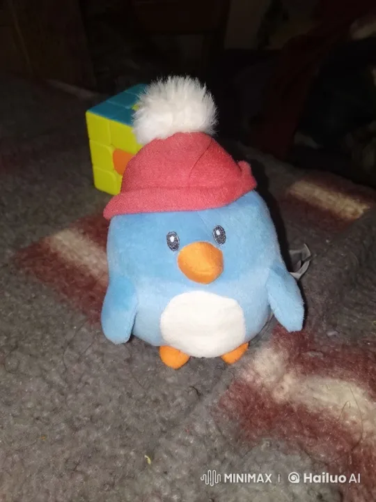 Penguin Plush Toy Dancing Cumbia on Blanket – AI Generated Video | Hailuo AI