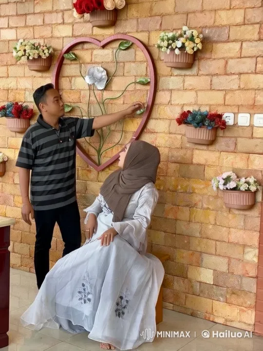 Affectionate Couple in Live2D Warmly Lit Scene – AI Generated Video | Hailuo AI