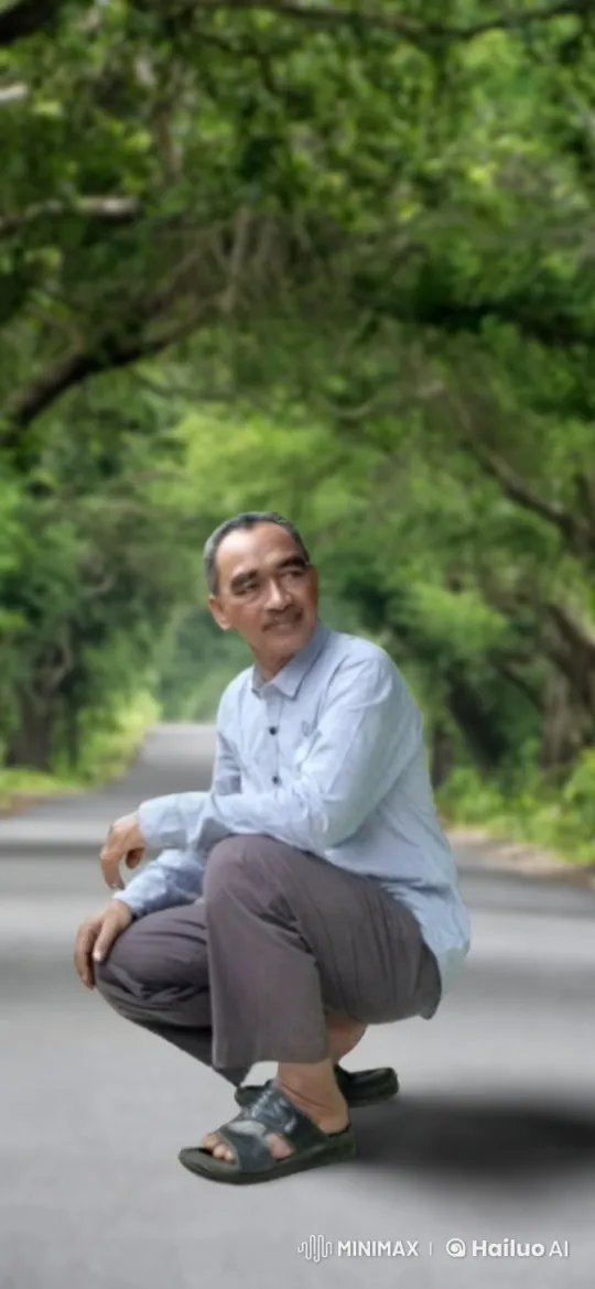 Elderly Man Greeted by Scarlet Macaw in Forest – AI Generated Video | Hailuo AI