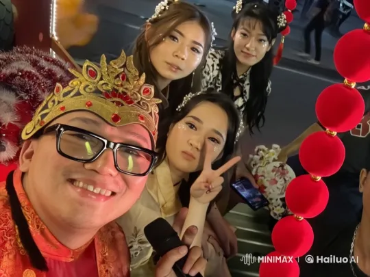 Asian Celebration in Live2D with Joyful Interactions – AI Generated Video | Hailuo AI