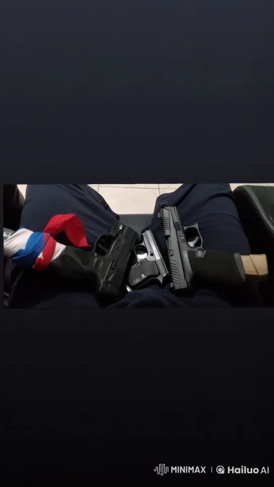 Live2D Video: Indoor Firing of Three Handguns – AI Generated Video | Hailuo AI