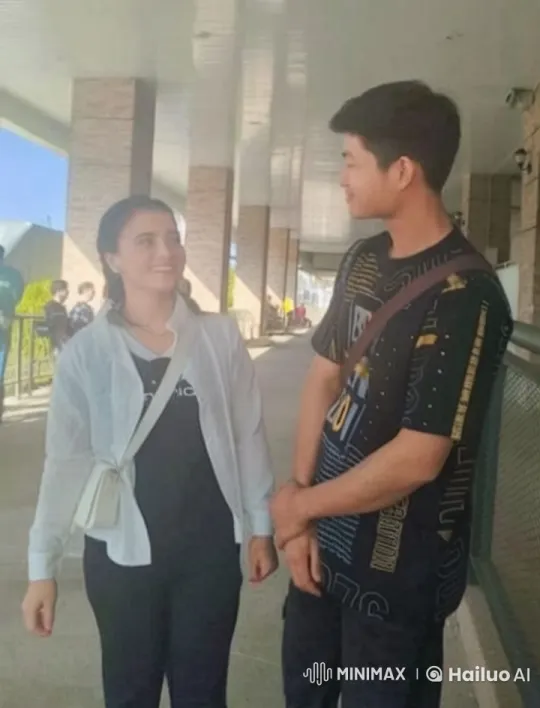 Affectionate Moment Between Man and Woman in Live2D Animation – AI Generated Video | Hailuo AI