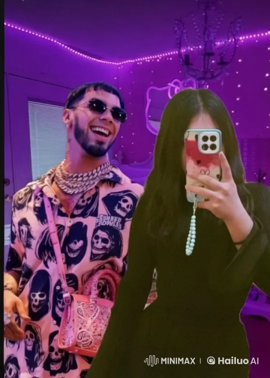 Boy and Girl Share Intimate Moment in Fairy-Lit Room – AI Generated Video | Hailuo AI
